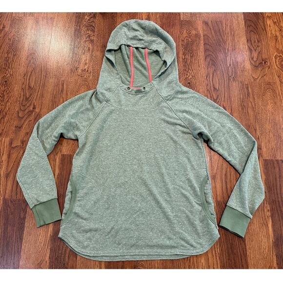 Toad & Co Women’s Hemp Blend Pullover Hoodie Green Size Large Sustainable Style - Picture 1 of 9